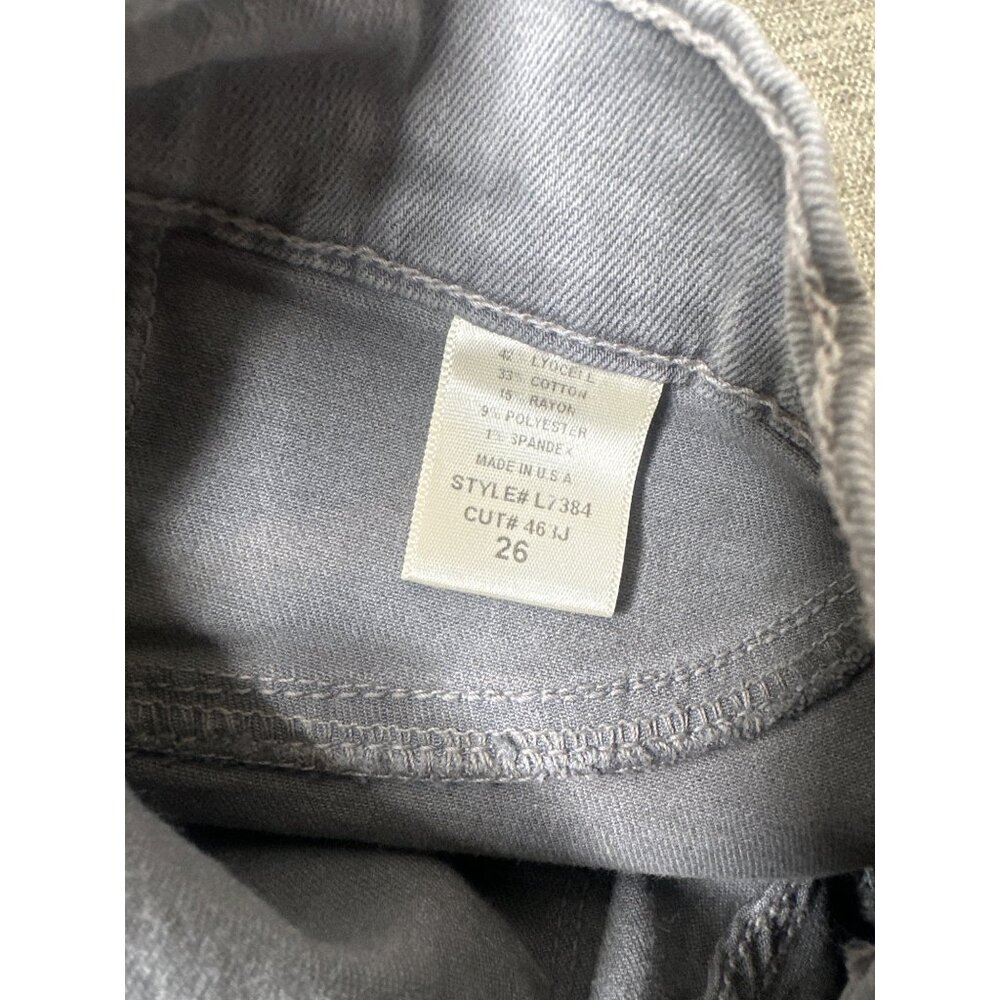 Altar'd State Womens Gray Jeans Size 26 Pockets Belt Loops Straight Leg - Picture 5 of 7